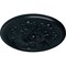 Ekena Millwork Legacy Acanthus Ceiling Medallion (Fits Canopies up to 3 1/2"), 12 3/4"OD x 7/8"P, Night Shade CM12LENSF - alternate 6